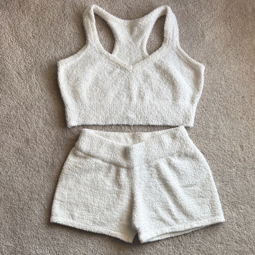 Jed North Soft White Lounge Set